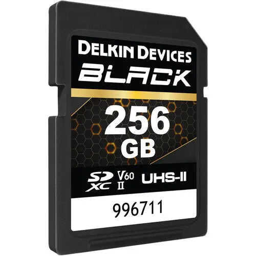 Delkin Devices BLACK UHS-II SDXC Memory Card - AVC photo video store