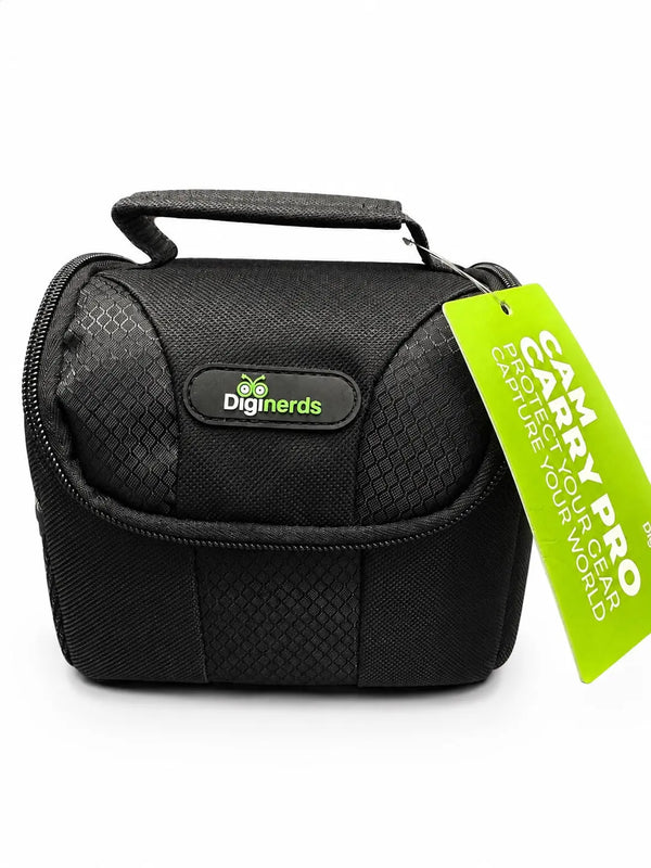 DigiNerds Cam Carry Pro Small Camera Travel Bag Black