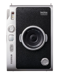 Câmera instantânea híbrida Fujifilm Instax Mini EVO, preta
