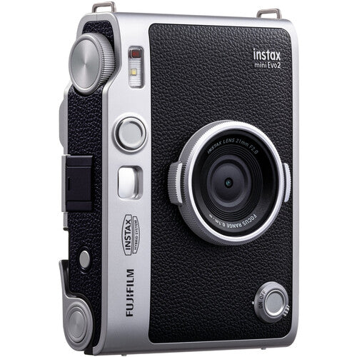 Câmera instantânea híbrida Fujifilm Instax Mini EVO, preta