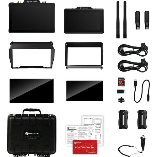 Hollyland Pyro 7 & 5 Wireless Transceiver Monitor Kit