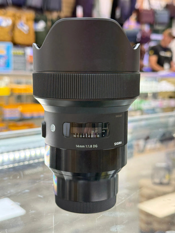 Sigma 14F18DG-03403 14mm f/1.8 DG HSM A for Sony E-Mount, Used