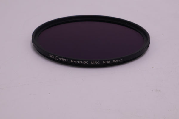 K&F Concept Nano-X MRC ND8 82mm Filter, Used