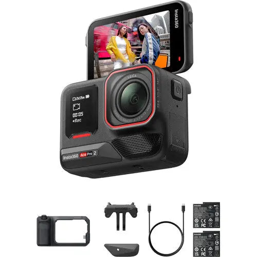 Insta360 Ace Pro 2 Action Camera Dual-Battery Xplorer Pro Bundle INSTA360