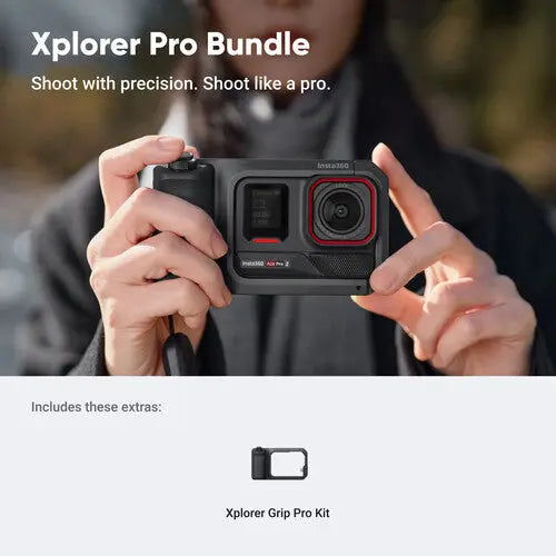 Insta360 Ace Pro 2 Action Camera Dual-Battery Xplorer Pro Bundle INSTA360