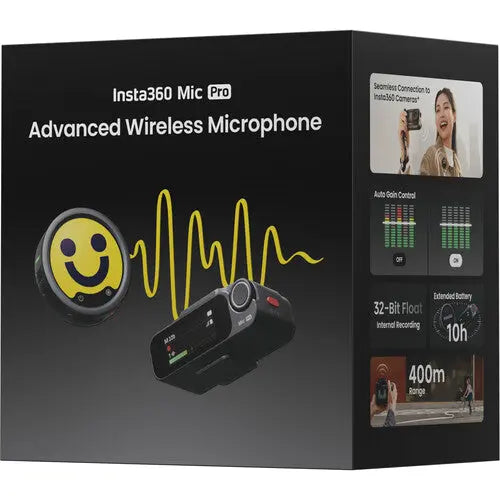 Sistema inalámbrico Insta360 Mic Pro (2,4 GHz)