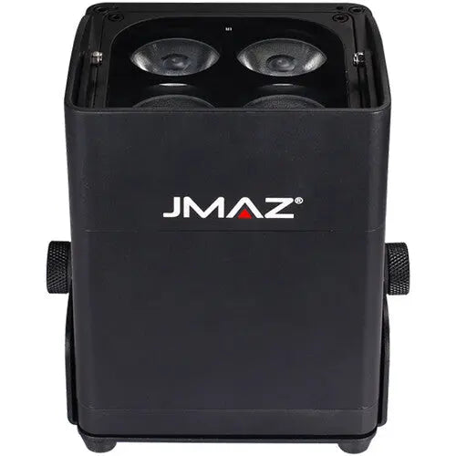 JMAZ Lighting MAD PAR RB Swappable Battery Powered IP65 RGBAL+C LED Light with Wireless DMX (Black) - AVC photo video store