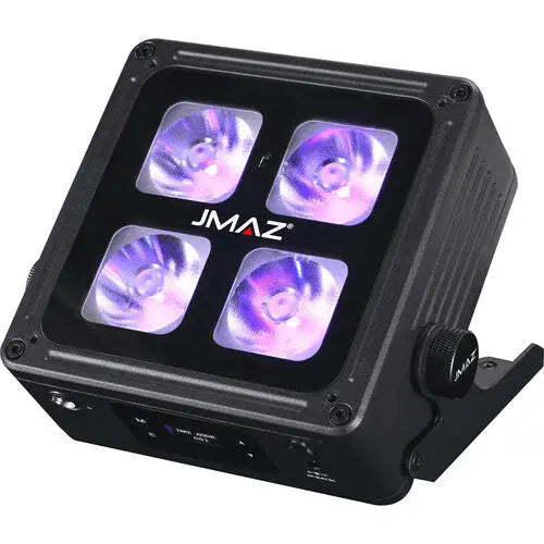 JMAZ Lighting MAD PAR 4IP Battery Powered Outdoor RGBWA+UV LED Light with Wireless DMX - AVC photo video store