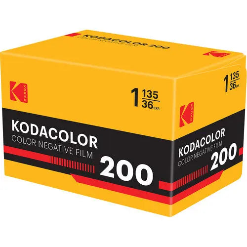 Kodak Kodacolor 200 Color Negative Film (35mm Roll Film, 36 Exposures) - AVC photo video store