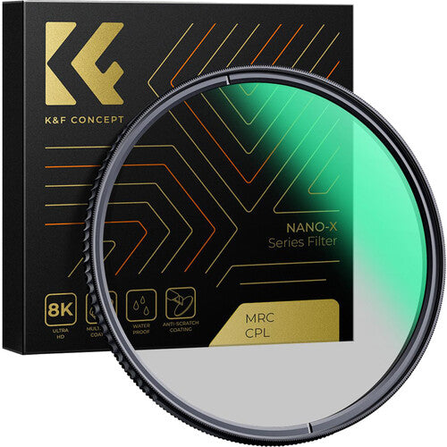 Filtro CPL Série Nano-X da K&amp;F Concept (95 mm) 