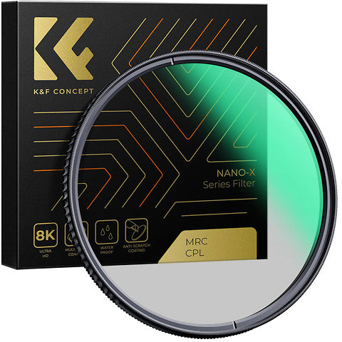 Filtro multicapa verde K&amp;F Concept Nano-X Pro MCCPL (105 mm)