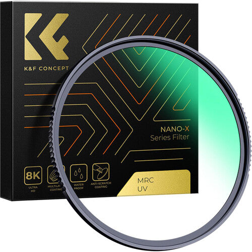 Filtro multicapa verde MCUV Nano-X Pro de K&amp;F Concept (105 mm)