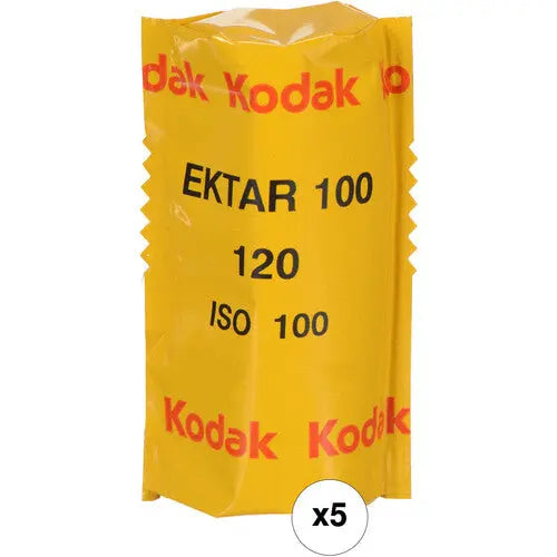 Kodak Professional Ektar 100 Color Negative Film (120 Roll Film, 5-Pack) - AVC photo video store