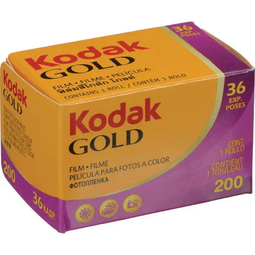 Kodak GOLD 200 Color Negative Film (35mm Roll Film, 36 Exposures) - AVC photo video store