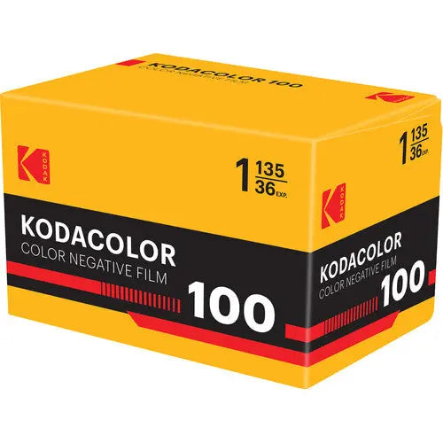 Kodak Kodacolor 100 Color Negative Film (35mm Roll Film, 36 Exposures) - AVC photo video store