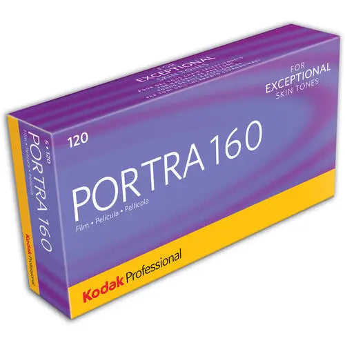 Kodak Professional Portra 160 Color Negative Film (120 Roll Film 