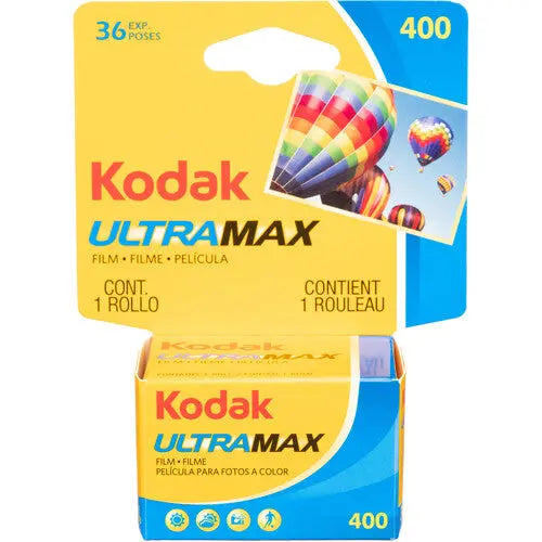 Kodak GC/UltraMax 400 Color Negative Film (35mm Roll, 36 Exposures) - AVC photo video store