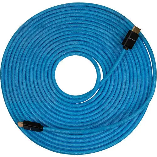 Kondor Blue Braided HDMI Cable (25', Blue) - AVC photo video store