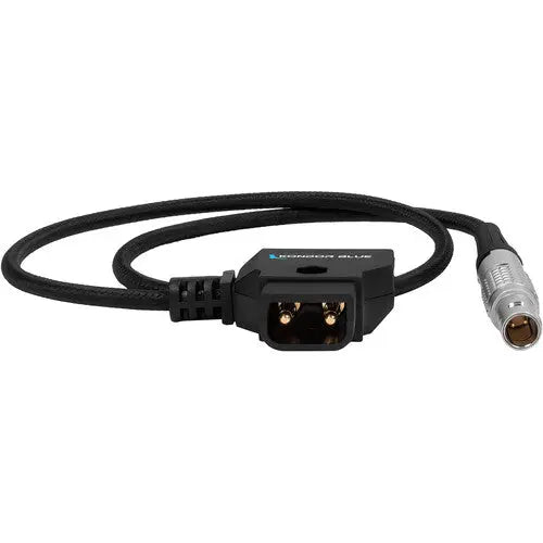 Kondor Blue D-Tap to LEMO 0B-Type 2-Pin Male Power Cable (Raven Black) - AVC photo video store
