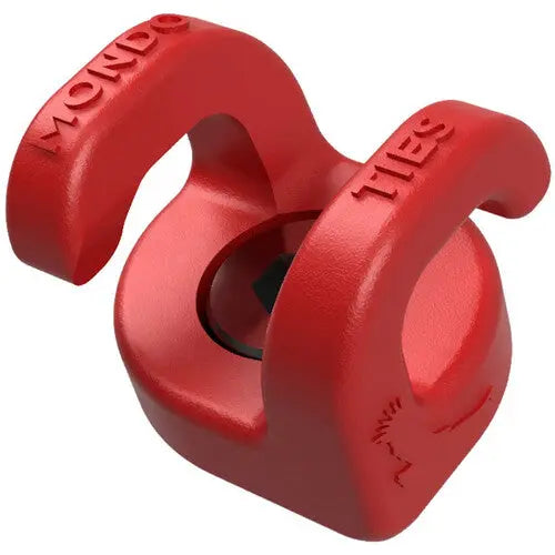 Kondor Blue Mondo Ties Cable Management Clips for Cameras (1/4"-20) (5 Pack / Cardinal Red) - AVC photo video store