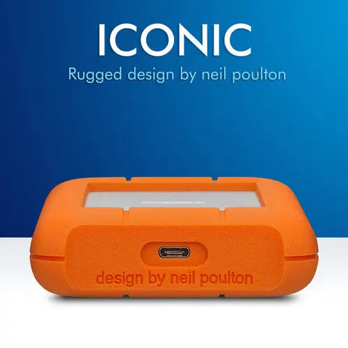 LaCie 5TB Rugged USB-C 3.2 Gen 1 External Hard Drive - AVC photo video store