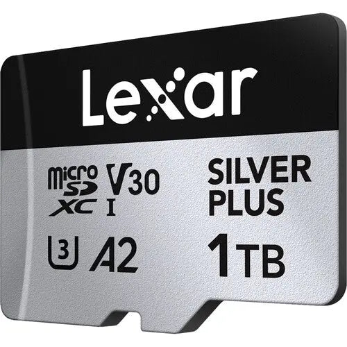 Lexar 1TB Professional SILVER PLUS UHS-I microSDXC Memory Card with SD Adapter - AVC photo video store
