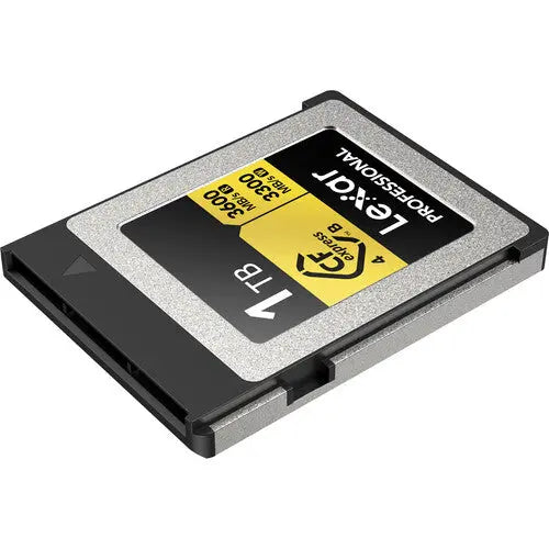 Lexar 1TB Professional GOLD CFexpress 4.0 Type B Memory Card - AVC photo video store