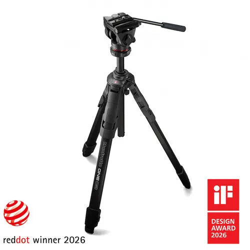 Manfrotto ONE Hybrid Aluminum Tripod with 500X Fluid Head