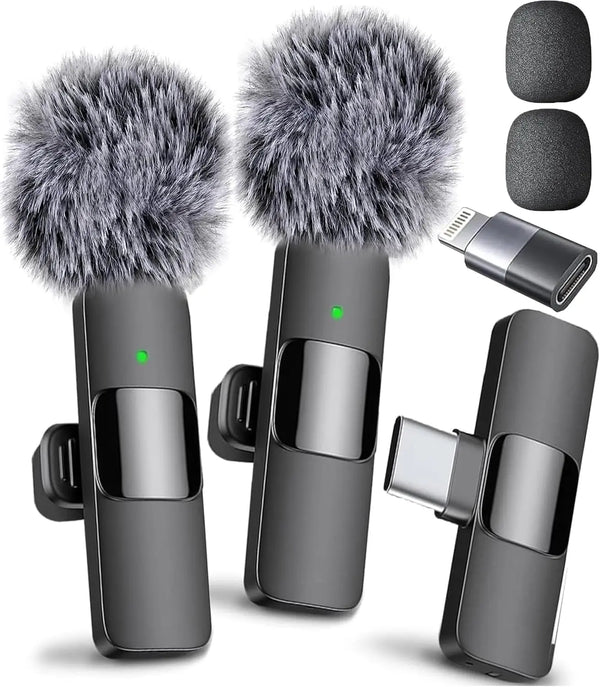 Mini Mic Pro Dual Pros for USB-C & Lightning Port - AVC photo video store