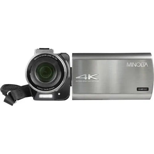 Minolta MN4K100Z UHD 4K Camcorder with 10x Optical Zoom