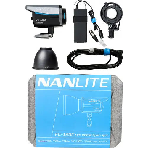 Nanlite FC120C Color LED Spotlight - AVC photo video store