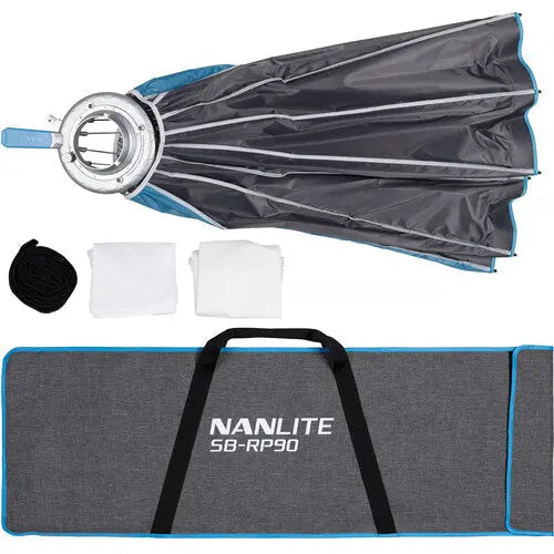 Nanlite Rapid 90 Parabolic Softbox (35") - AVC photo video store