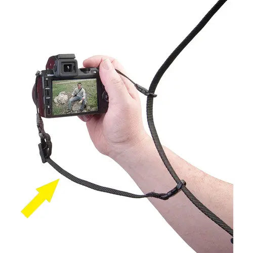 OP/TECH USA Mirrorless Sling with Mini-QD Extension (Black) - AVC photo video store