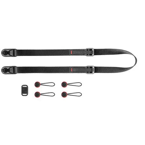 Peak Design Leash Camera Strap (Black) w/Sony Alpha Logo