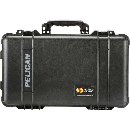 Pelican 1510SC Studio Case with Lid Organizer and Yellow Divider Set (Black) - AVC photo video store