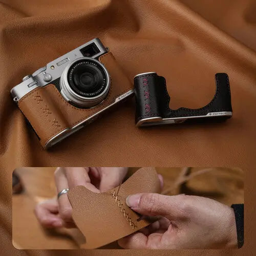 Pgytech Leather Camera Case for FUJIFILM X-S20 (Midnight Black) - AVC photo video store