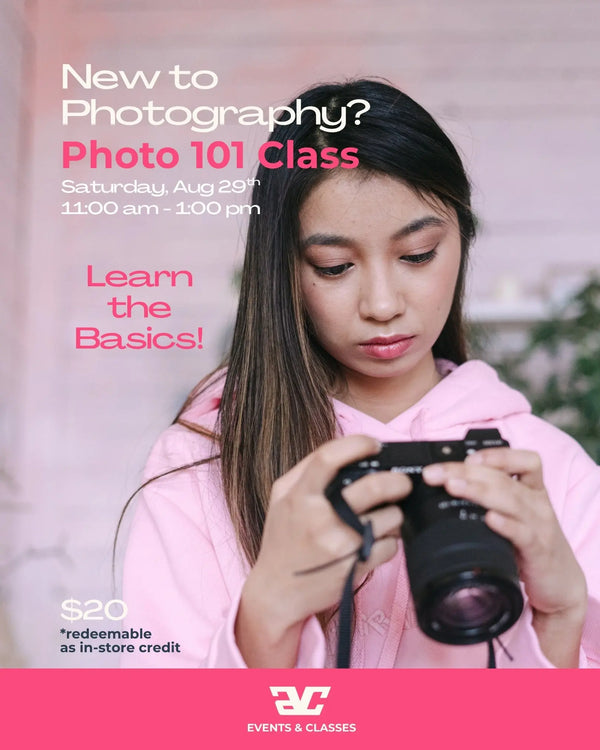 Sábado 30 de mayo - Clase de fotografía 101