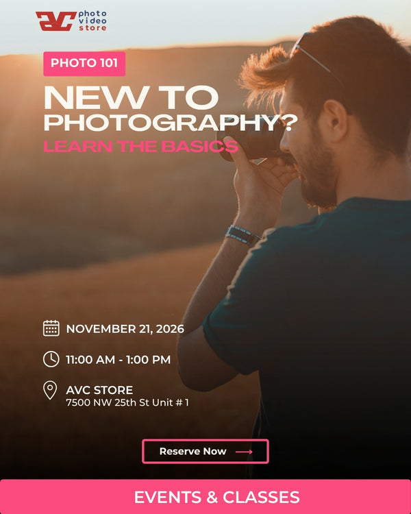 Nov 21st Saturday - 101 Photography Class