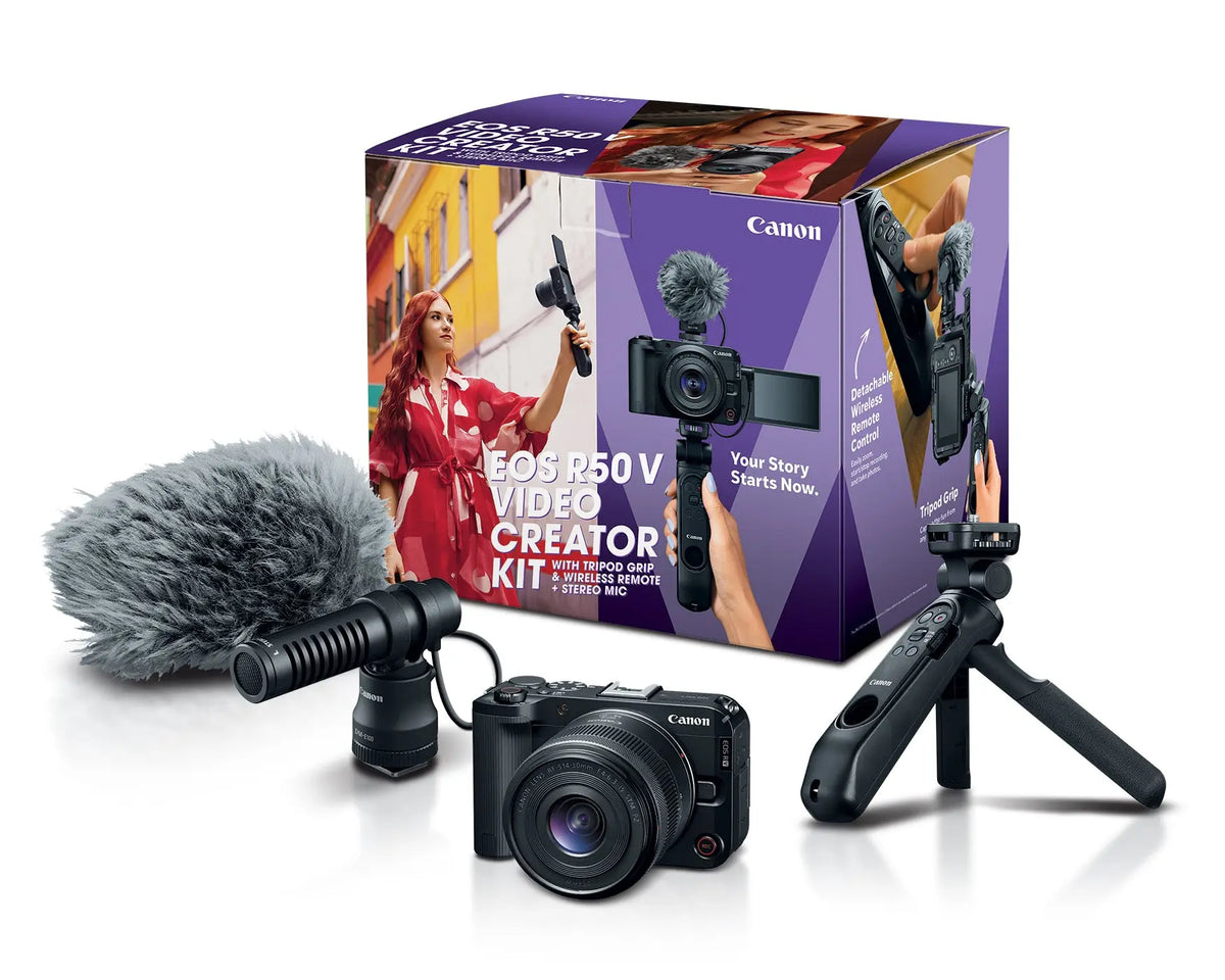 Canon EOS R50 Content Creator Kit - AVC photo video store
