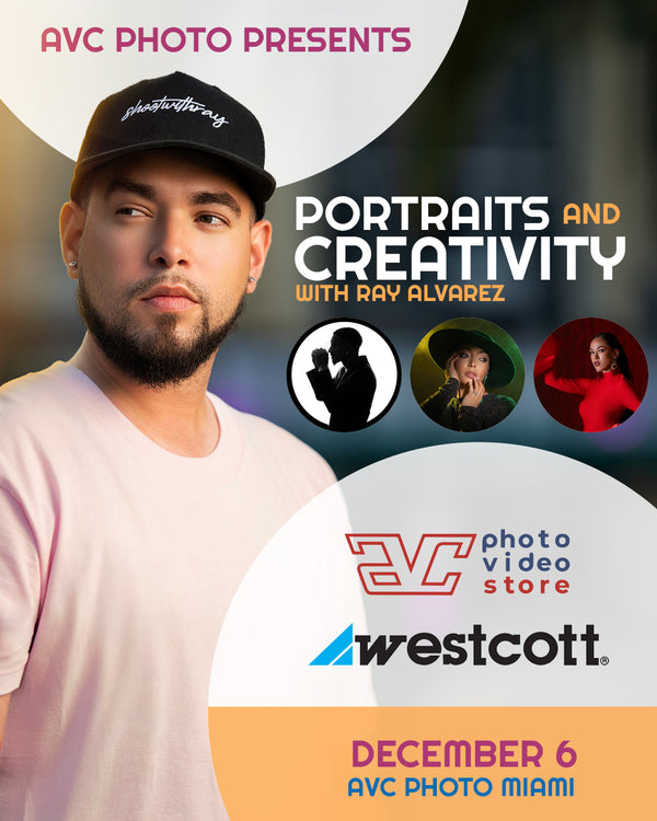 Dec 6th Saturday - Portrait & Creativity Workshop with Ray Alvarez (WESCOTT)