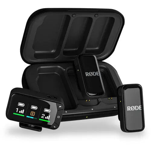 RODE Wireless Micro 2-Person Ultracompact Wireless Microphone Pro System for Cameras and Mobile Devices (2.4 GHz) - AVC photo video store