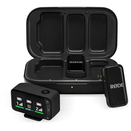 RODE Wireless Micro 2-Person Ultracompact Wireless Microphone Pro System for Cameras and Mobile Devices (2.4 GHz) - AVC photo video store