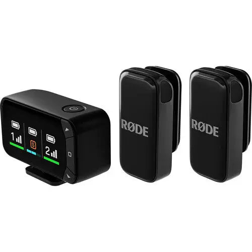 RODE Wireless Micro 2-Person Ultracompact Wireless Microphone Pro System for Cameras and Mobile Devices (2.4 GHz) - AVC photo video store