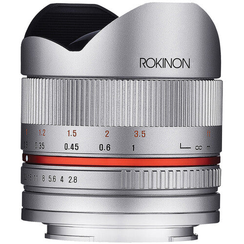 Lente Rokinon 8mm f/2.8 UMC Fisheye II para Sony E (Prata) 