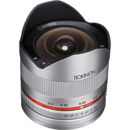 Rokinon 8mm f/2.8 UMC Fisheye II Lens for Sony E (Silver) - AVC photo video store