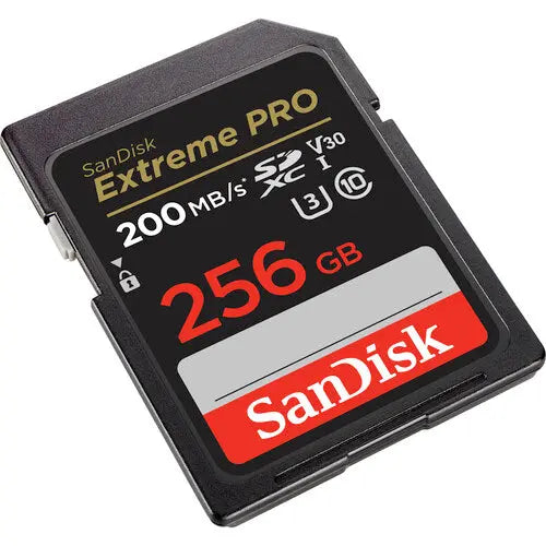 SanDisk SDSDXXD-256G-GN4IN 256GB Extreme PRO UHS-I SDXC Memory Card, V30, 200MB/s - AVC photo video store
