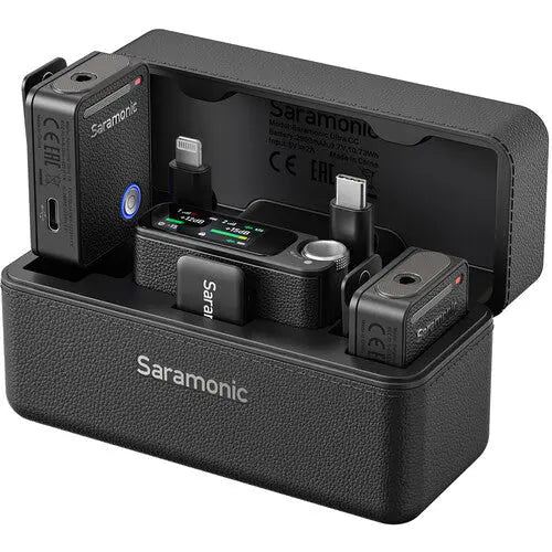Saramonic Ultra 2-Person Digital Wireless Omnidirectional Lavalier Microphone System for Cameras and Mobile Devices - AVC photo video store