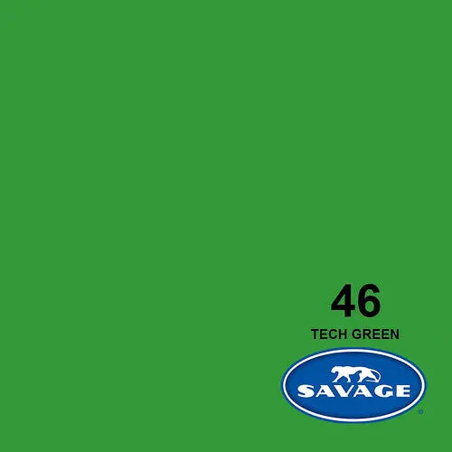 Savage Background Paper 140" (50' length) - Tech Green