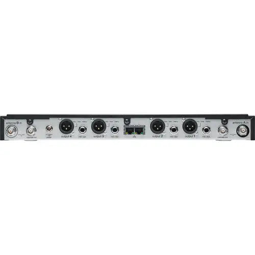 Shure SLXD4Q+ Quad-Channel Digital Wireless Receiver (G57: 460 to 608 MHz) - AVC photo video store