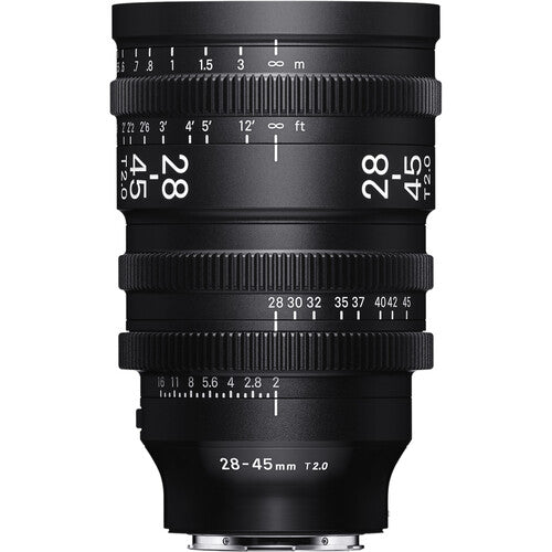 Sigma 28-45mm T2 Cine Zoom Lens with AF